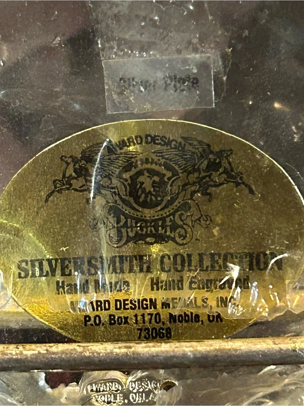 New award designs silversmith Men bull rider belt buckle